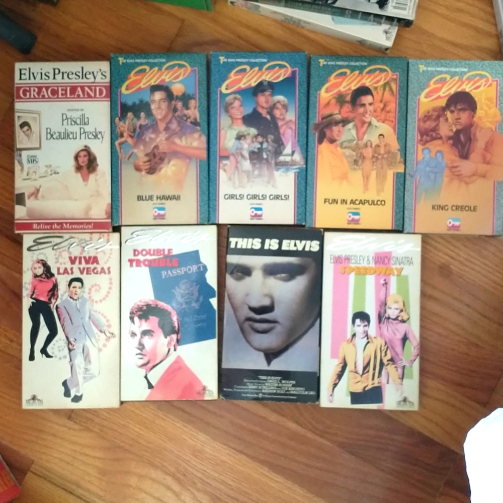 Elvis vtg VHS